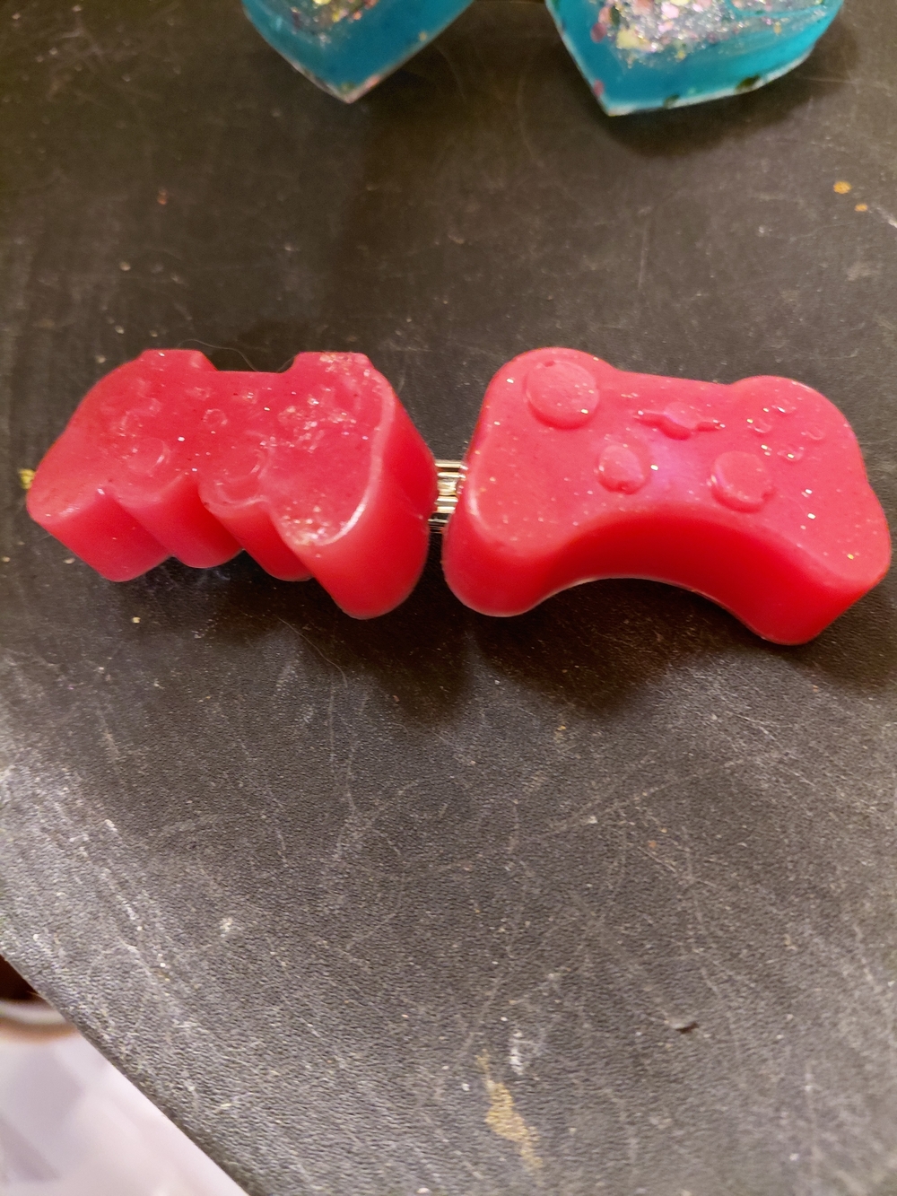 Red Game Controller Hair Clip - Women Accessories Hair Accessories